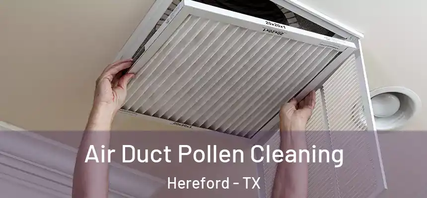  Air Duct Pollen Cleaning Hereford - TX